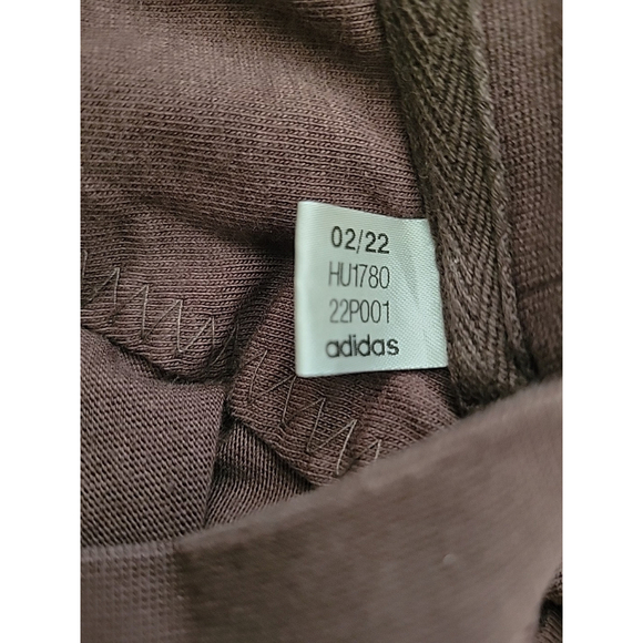 Adidas Crewneck Organic Cotton End Platic Waste Embroidered Logo Tshirt Large - Picture 12 of 12